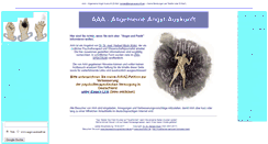 Desktop Screenshot of angst-auskunft.de